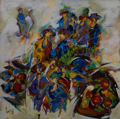 Le marché de Gordes