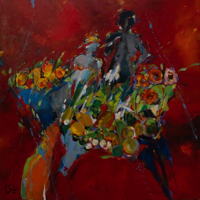 Le marché place Massena à Nice