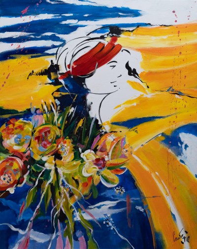 La Dame aux fleurs